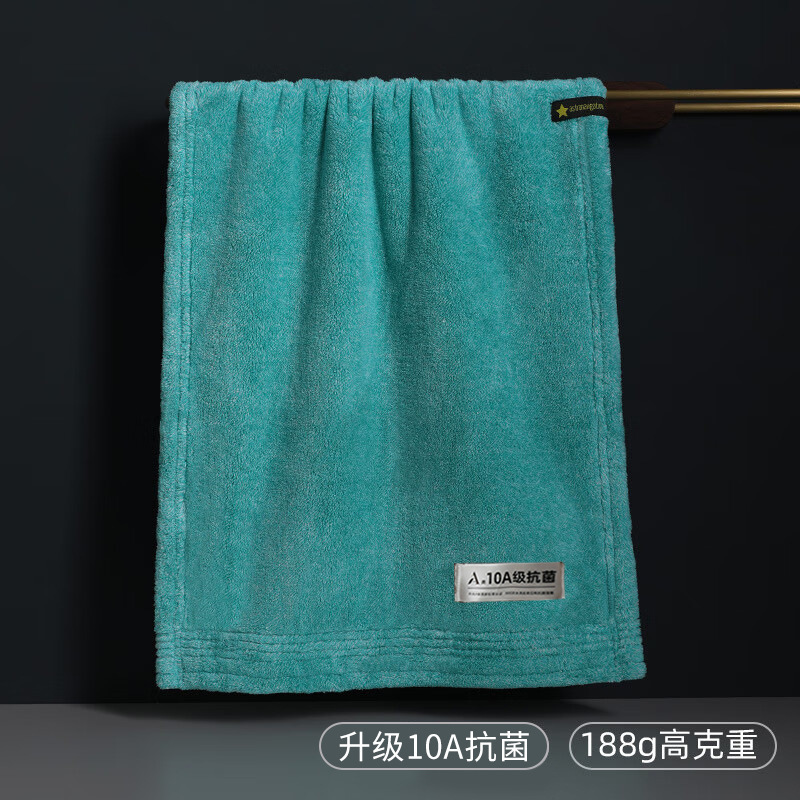 10A级抗菌毛巾浴巾情侣家用男士洗脸洗澡加厚柔软比纯棉毛巾吸水|undefined