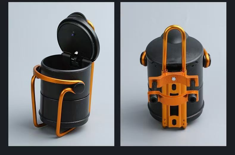 Large Truck Ashtray Holder Car-Mounted Hanging Multifunctional Decoration Item for J6P, Essential for Large Trucks