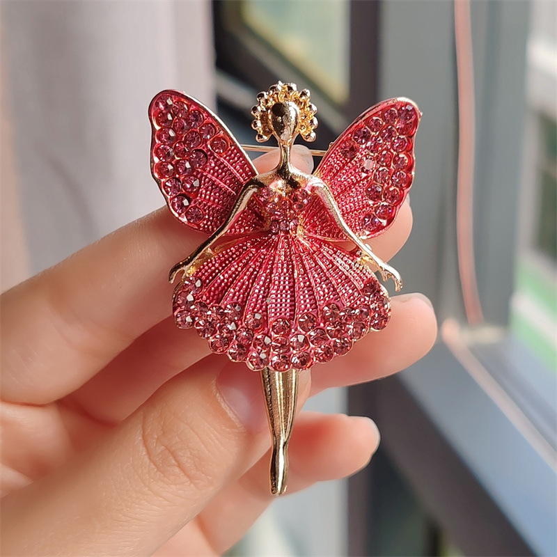 Plating Design Elegant Style Elegant Pin Cartoon Alloy Plating Women's Brooches