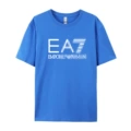 Blue+white label