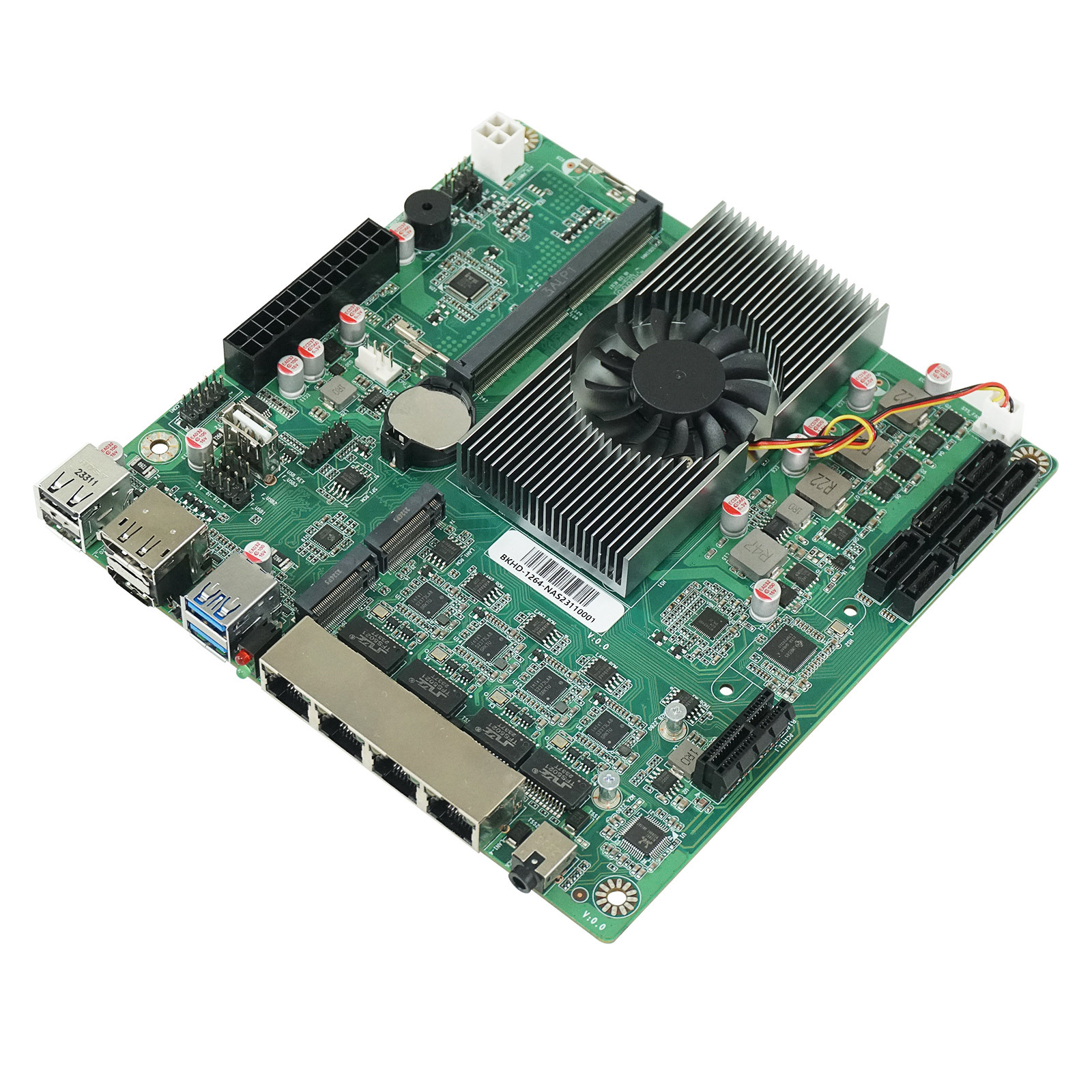 N100 placa base industrial ordenador de enrutamiento suave servidor almacenamiento NAS 12 generación U dual M.26 disco