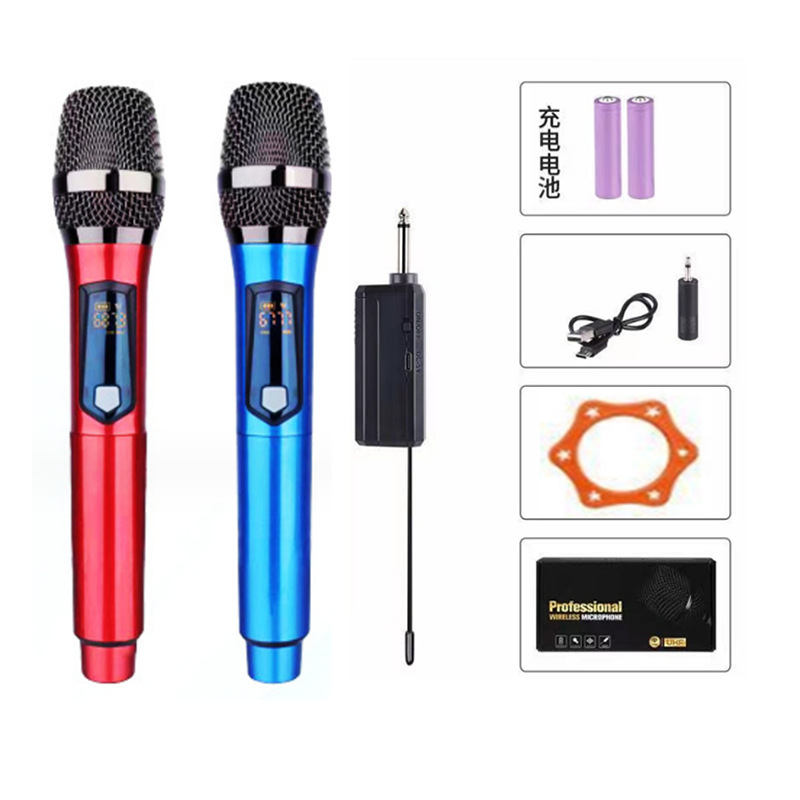 Shure Microphone Company は、KTV ユニバーサル サウンド カード ライブ ストリーミング ワン トゥ ツー ワイヤレス マイク 108 マイクを強くお勧めします。|undefined