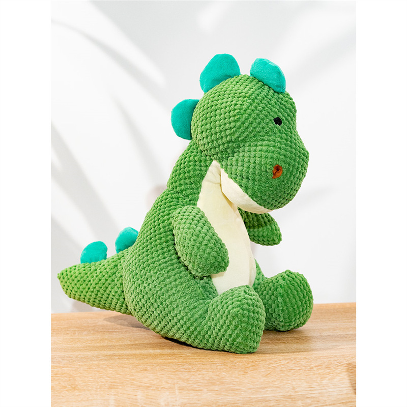 Pet Dog Plush Sound Toy, Bite-Resistant Golden Retriever, Medium and Large Dog Self-Pleasure, Boredom Relief, Energy-Consuming Dinosaur Doll