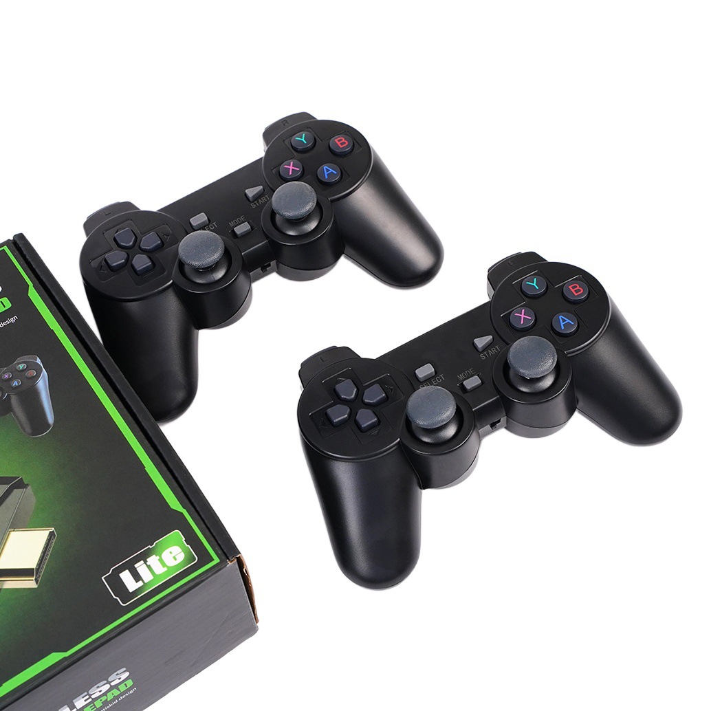 M8 HD TV consola de juegos M8 dobla la manija del juego que contiene 2,4g manija del juego 4K dobla la consola de juegos