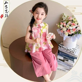 童汉服;童民族服装;儿童表演服