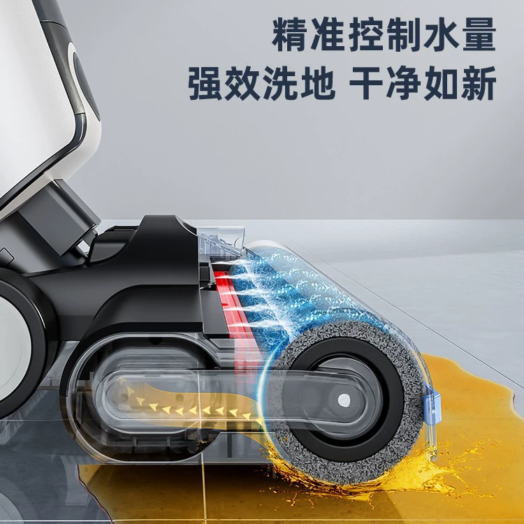 Cross-border wireless floor scrubber super cost-effective high suction high power carpet vertical floor scrubber handheld household floor scrubber