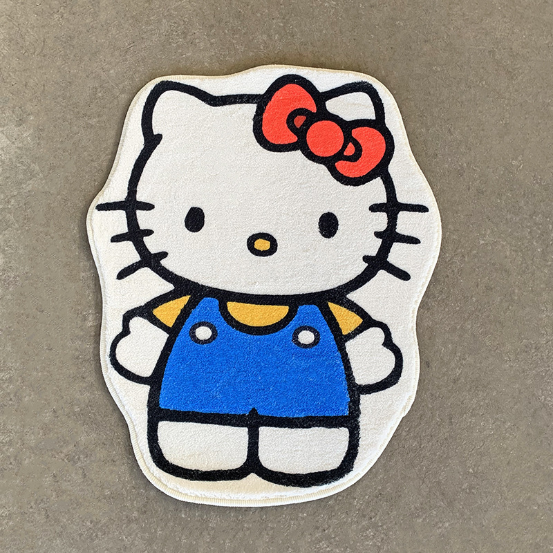 クロスボーダー漫画模造カシミア浴室滑り止めフロアマットお手入れが簡単な玄関ドアマットAmazon temuドロップシッピングキッチンマット|undefined