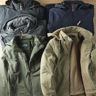 Factory direct cross-border assault jacket jacket fleece-lined plus cotton warm coat outdoor leisure jacket windproof waterproof