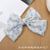 Cute cloth with bow, big decorations, accessory, floral print