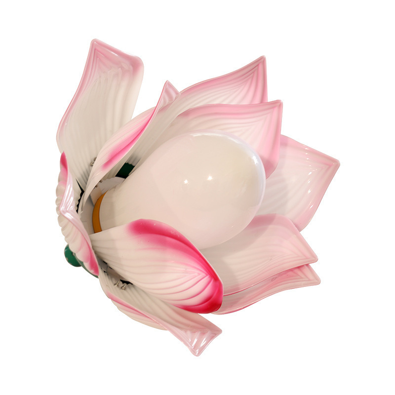 Manufacturer Supplies Lotus Lampshade, Simulated Flower, Outdoor Garden Lamp, Street Lamp, Cultural Tourism Landscape Lamp, Waterproof Shape Lampshade