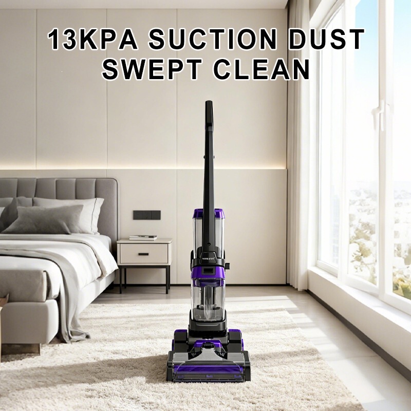 13023 Floor Cleaning Machine for Home Use, High-Power Carpet Cleaning Machine, 6m Corded Floor Cleaning Machine