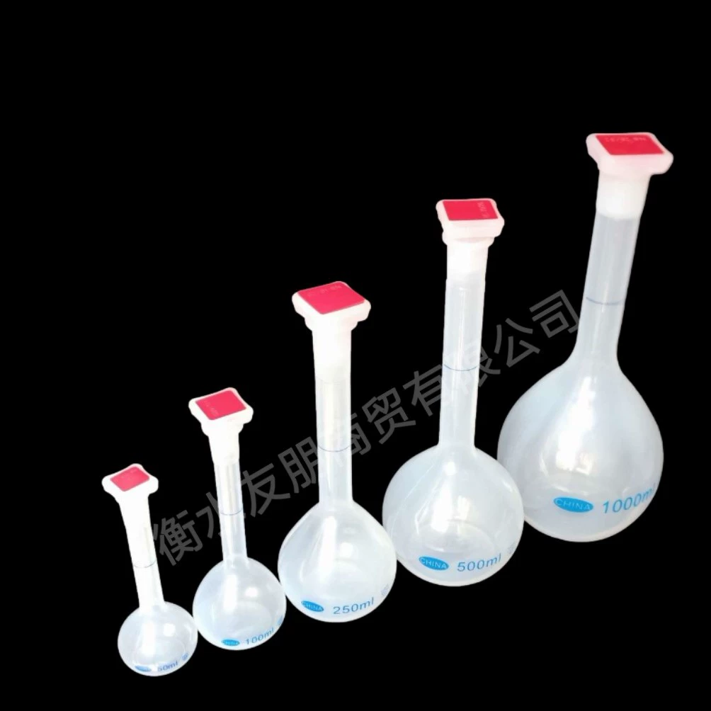 Пластиковая емкостная бутылка с пробкой Прозрачная бутылка для розлива Пластиковая бутылка для большого живота Полупрозрачная бутылка для жидкости Чу бутылка для экспериментов