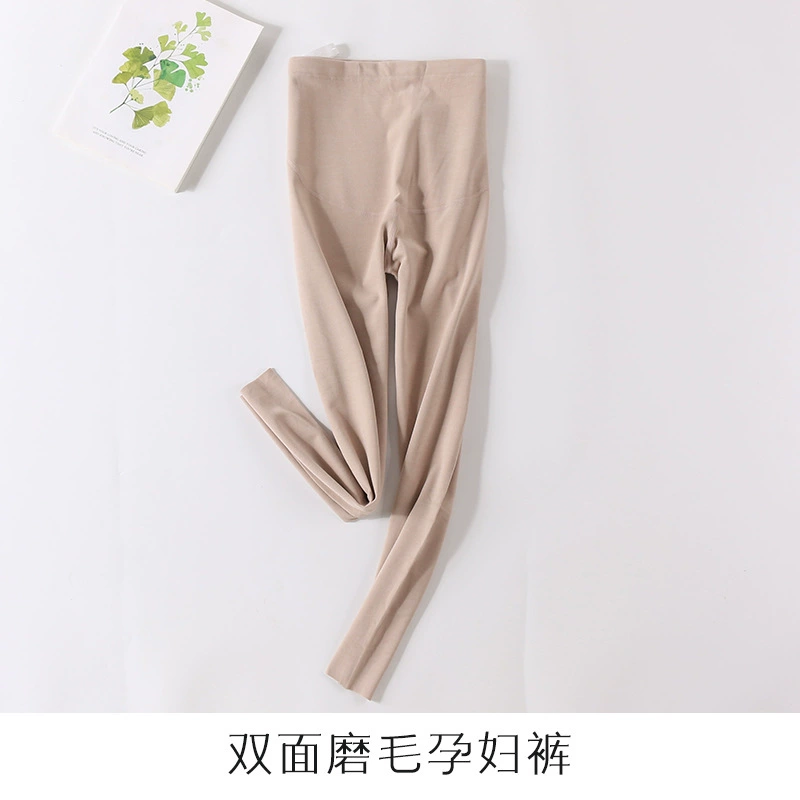 Фабрика прямых продаж беременные осенние брюки теплые толстые пижамы плюс бархатные брюки для беременных