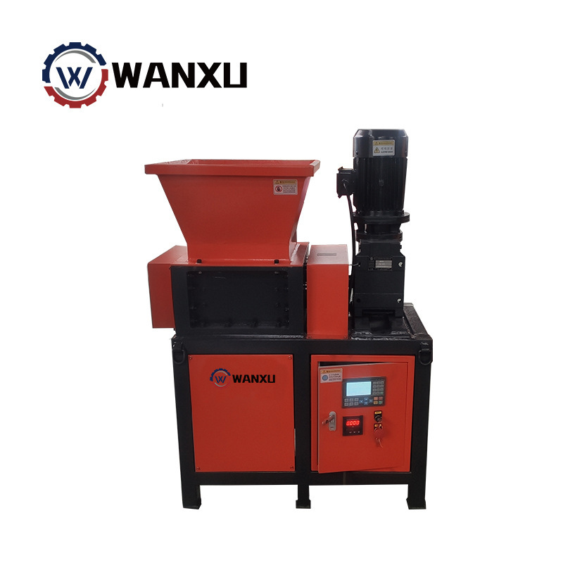 400 Type Double-Axis Shredder for Thin Metal, Crushing and Shredding of Metal Shavings Like Copper, Aluminum, and Iron