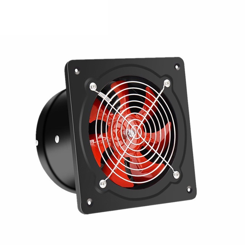 厂家直销FD换气扇 带百叶止回阀4/6/8/10寸卫生间浴室排风排烟