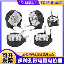 PT06生产厂家PT10西班牙微调可调电位器 立式多种孔型微调电阻器