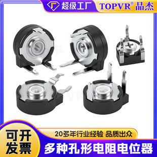 Pt06 Manufacturer Pt10 Spanish Fine-Tuning Adjustable Potentiometer Vertical Multi-Hole Fine-Tuning Resistor