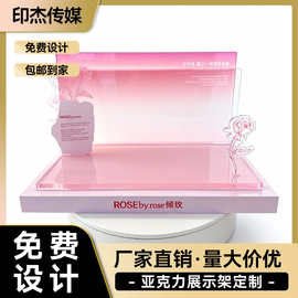 定制柜台桌面亚克力展示架鞋柜PVC亚克力展示柜可加印logo亚克力