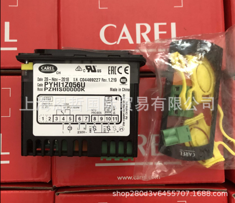 意大利CAREL卡乐温控器PYHI1Z056U PYHI1Z056V控制器EVDIS00CN0