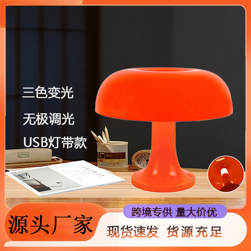 Cross-Border Spot Mushroom Table Lamp Nordic Danish Bedside Lamp Creative Lamp B&B Decorative Atmosphere Lamp Bedroom Lamp Night Light Cross-Border Spot Mushroom Table Lamp Nordic Danish Bedside Lamp Creative Lamp B&B Decorative Atmosphere Lamp Bedroom Lamp Night Light