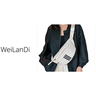 今年流行的包包女2023新款尼龙胸包运动风情侣小包包斜挎单肩包潮