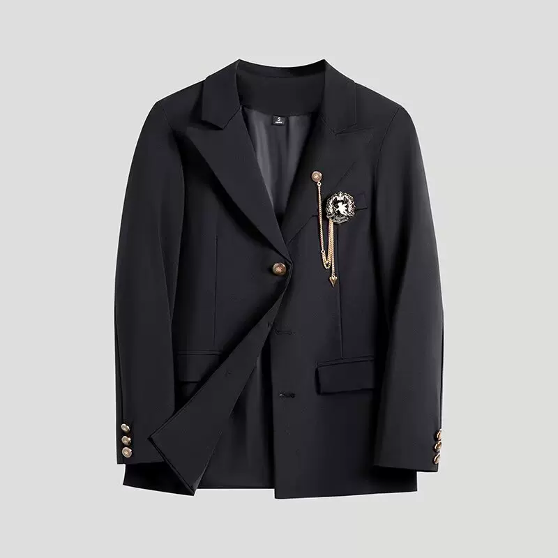 爱神丘比特dk制服男套装日系学院风三粒扣西服jk西装外套学生班服