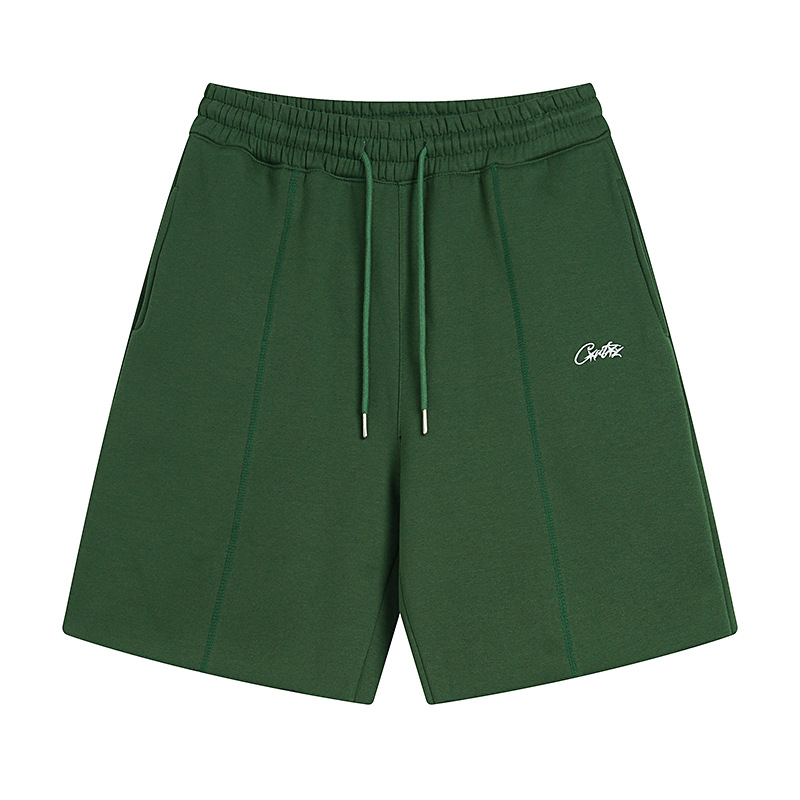 Corteiz Alcatraz Sweat Shorts Loose Green