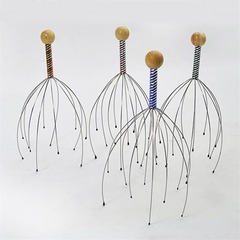 八爪頭マッサージ器ワイヤー頭皮マッサージ爪保健養生魂抽出器