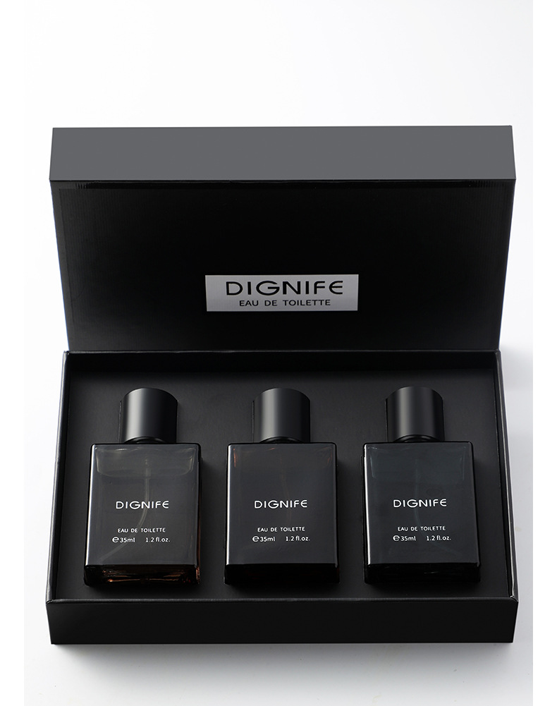 New Perfume Men's Gulong Perfume Set Wooden Fragrance Minority Blue Land Wild Perfume Gift Box Three Piece Set_viptrois.com