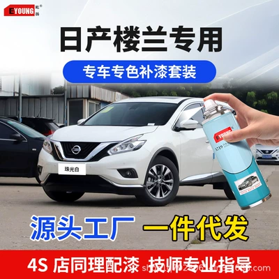 Nissan Loulan Amber Gold Aurora Blue Car Paint Scratch Repair Glazed Gold Obsidian Black Moonlight Silver Self-Painting Spray