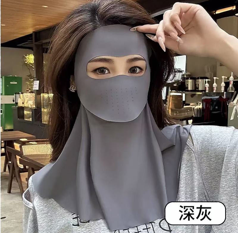 可喝水脸基尼防晒面罩全脸防紫外线女高颜值2025新款遮夏季口罩|undefined