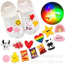 �羳�¿�LED���Ʒ�ˮЬ���ۿ�ͨPVC����Ь��ƷDIY���С��Ʒ�ֻ�