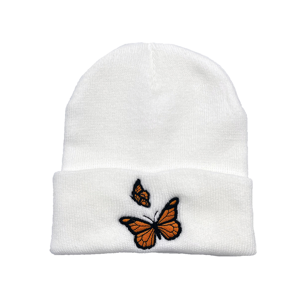 Unisex Simple Style Butterfly Eaveless Wool Cap display picture 2