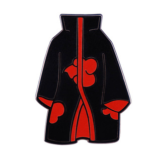 Ninja Uchiha Sasuke Cape Brooch Japanese Junior Manga Inspiration Badge