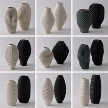 ����悄������w����3D��ӡ�մɻ����ڰ�ɫ�߼��в廨ƿ�b�Ʒ�[��