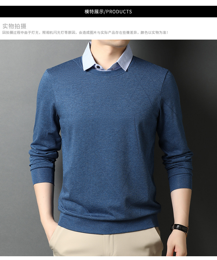 B0198 910K ÁO THUN NAM HONTYFA DÀI TAY CẢ BỘ 2 MÓN MÙA XUÂN THU ĐÔNG THỜI TRANG NAM VẢI BÔNG G03 SẢN PHẨM MỚI