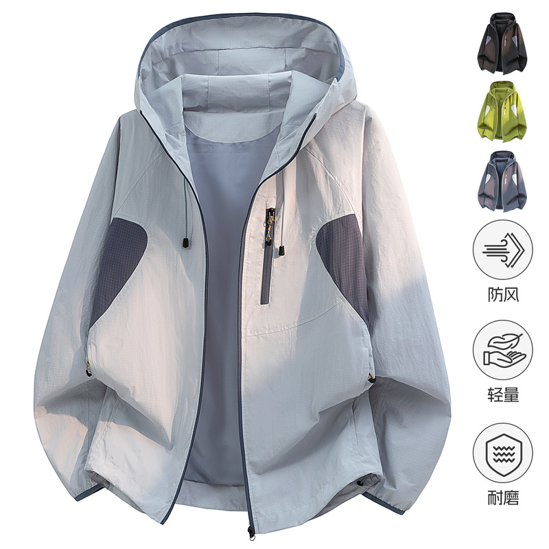Enpu Cross-Border Spring and Autumn New Men's Hooded Loose Workwear Trendy Mountain-Style Outdoor Loose-Fitting Jacket Enpu Cross-Border Spring and Autumn New Men's Hooded Loose Workwear Trendy Mountain-Style Outdoor Loose-Fitting Jacket