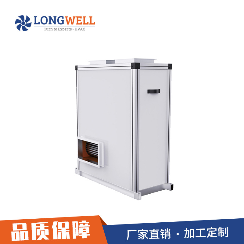 朗伟厂家直供立式新风换气机 房间免打孔无风管双向流立式机组