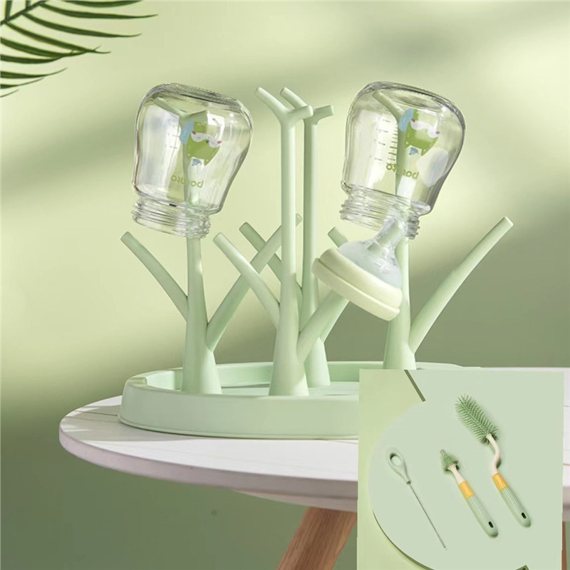 그린 배수랙 + 병솔 3종 세트