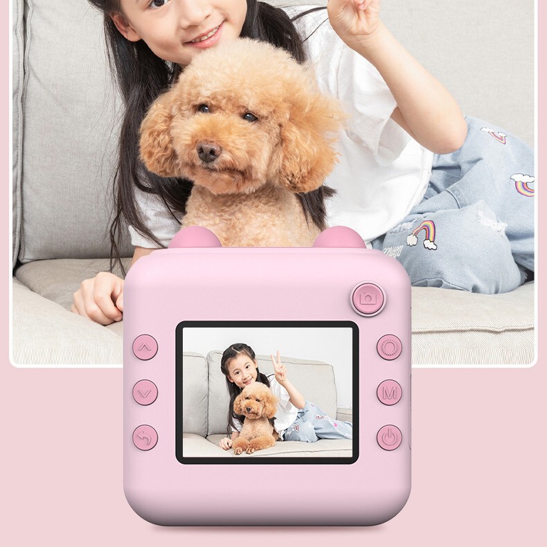 Children's Printing Camera Cartoon Mini Baby Instant Digital Toy Thermal Instant Print Digital Camera Children's Printing Camera Cartoon Mini Baby Instant Digital Toy Thermal Instant Print Digital Camera