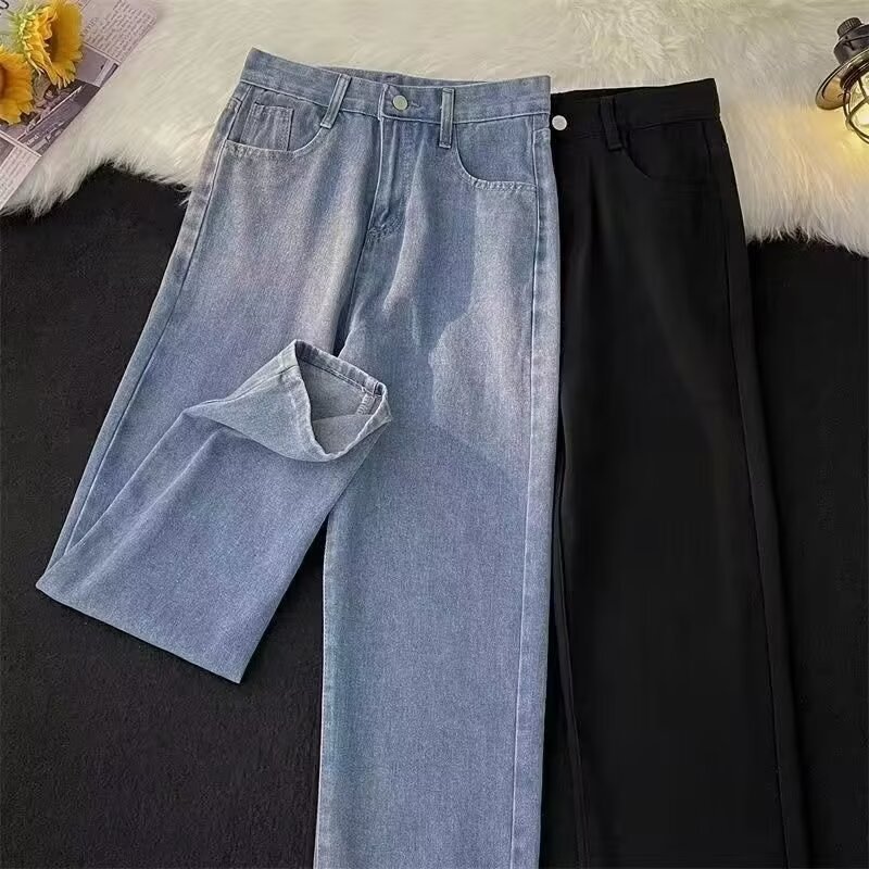 Herren Jeans Im Retro Stil Weiter Schnitt Weite Passform Denim_voghion.com