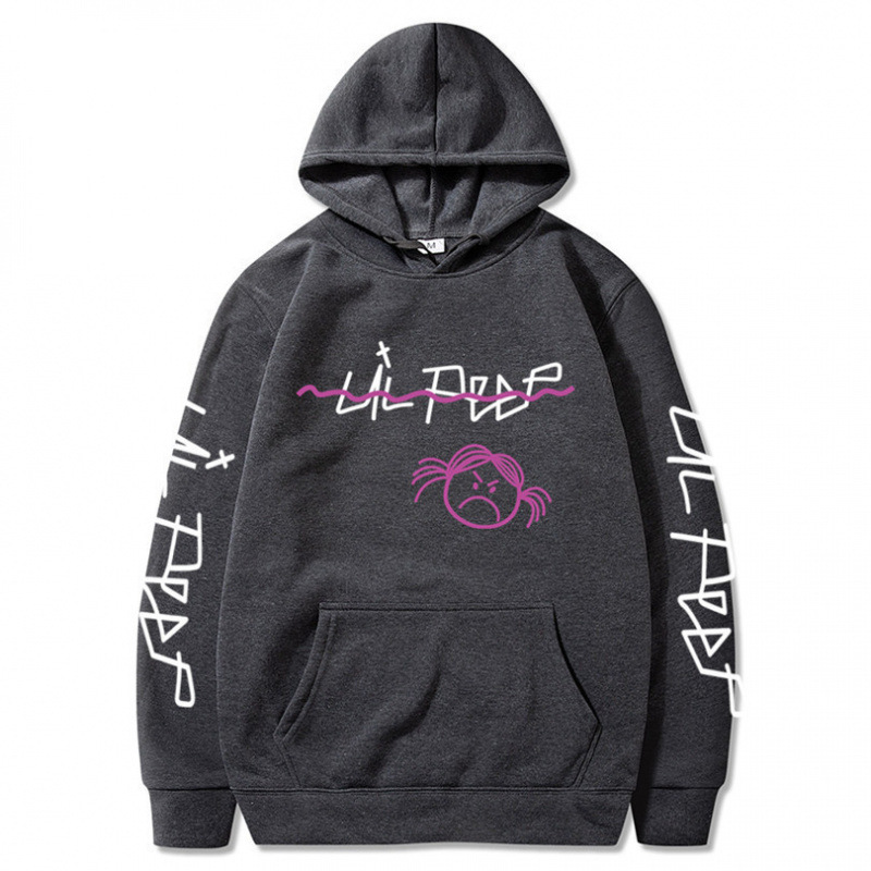 Wish AliExpress 2025 New Lil Peep Street Style Men's Hooded Sweatshirt Popular Winter Couple Sweatshirt A Wish AliExpress 2025 New Lil Peep Street Style Men's Hooded Sweatshirt Popular Winter Couple Sweatshirt A