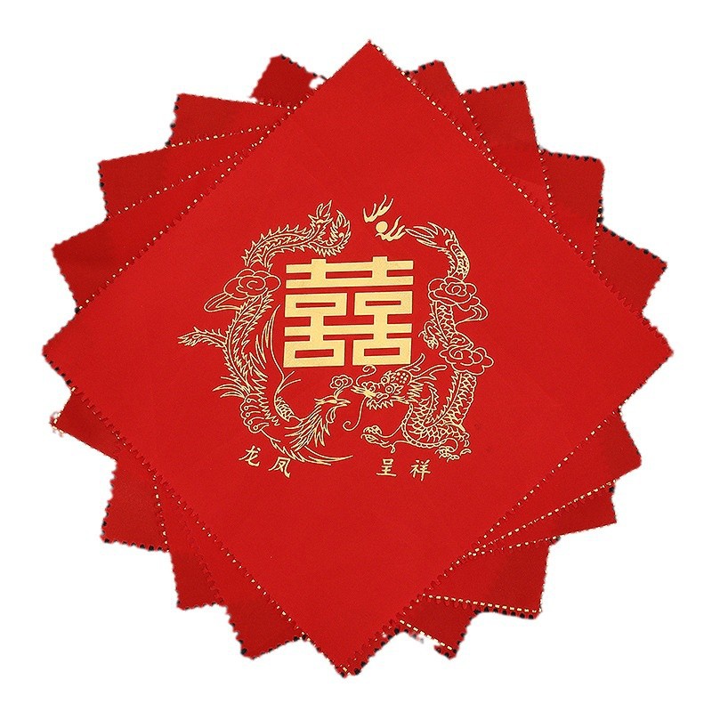 Pañuelo de boda novia mano