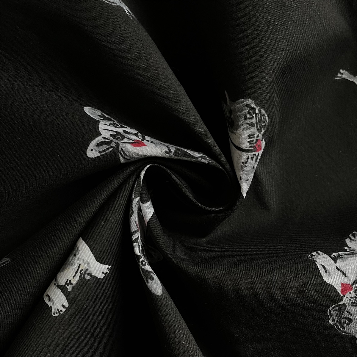 【厂家直销】 50S棉锦弹力印花新款面料 时装衬衫裙衣时尚面料