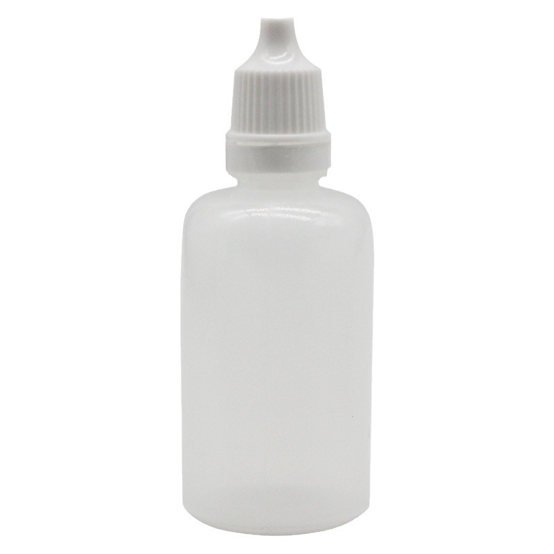 Fábrica al por mayor 5 10 15 20 30ml gotas para los ojos botella de plástico botella de gota botella de pigmento botella de líquido de embalaje