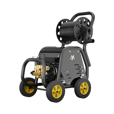 Car washing machine — and washing artifact cleaning machine