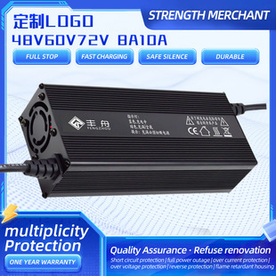 Lifepo4 Lithium Battery Charger 48V60V72V8A10A Two-Wheeler Electric Motorcycle Takeaway Car Ebike