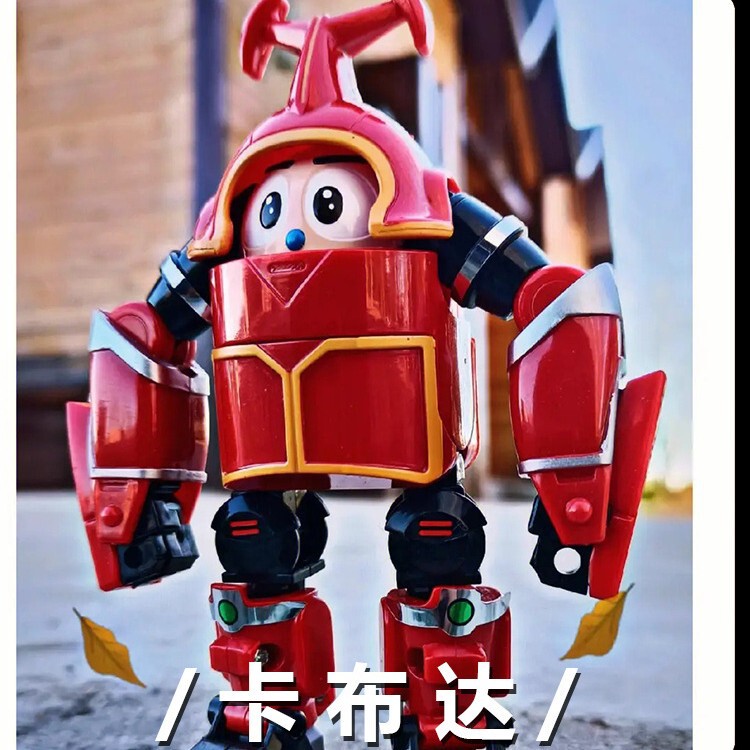 卡布达鲨鱼辣椒蟑螂恶霸铁甲小宝玩具手办模型男孩可变形玩具|undefined