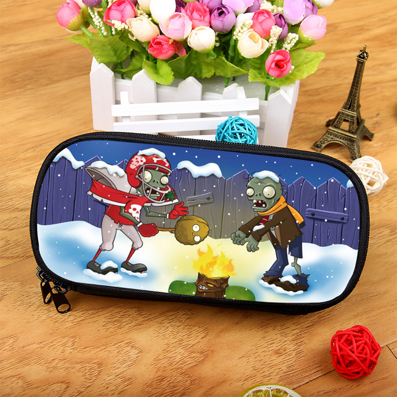 Fábrica al por mayor zombie caja de lápices de gran capacidad caja de papelería estudiante bolsa de almacenamiento de una sola pieza de entrega