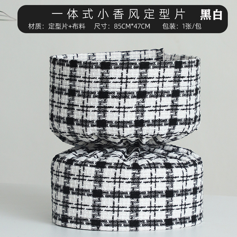 Material de embalaje de flores al por mayor nuevo estilo Chanel de una sola pieza que forma pieza redonda ramo bolsa de tela flor artefacto